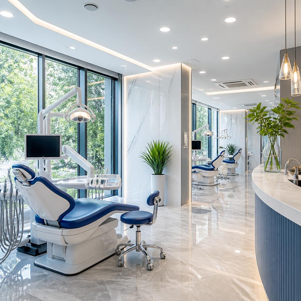 Modern dental clinic interior